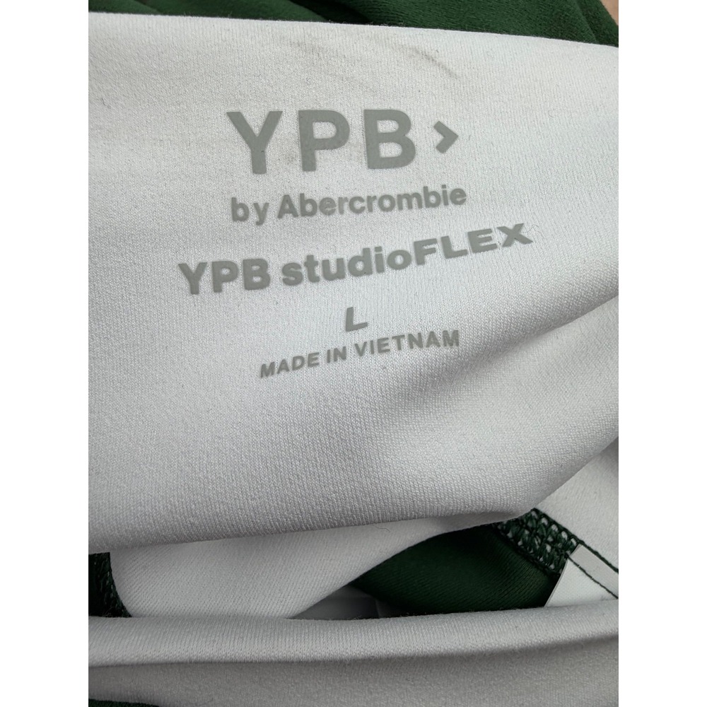 YPB Abercrombie StudioFLEX Leggings Large Green Ultra High Rise Buttery Soft - Picture 9 of 15